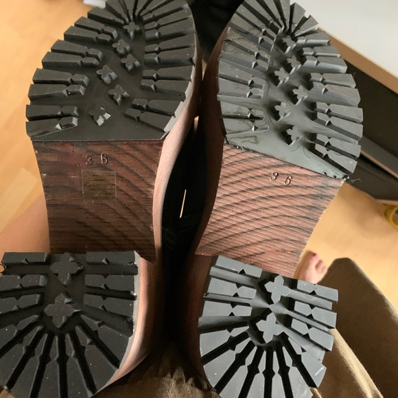 COPY - Plateforme boots . New without box. Grey-black. Brand free People - Picture 3 of 3